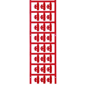 Weidmüller 1805790000 SFC 2/21 NEUTRAL RT ochranný štítok Druh montáže: prichytenie sponami Potlačiteľná plocha: 4.10 x 21 mm červená Počet markerov: 120 120 ks; 1805790000