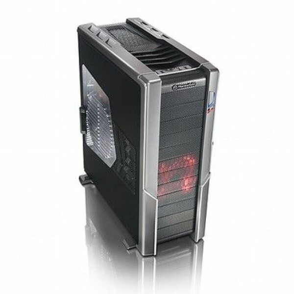 THERMALTAKE VI90001W2Z Spedo Advance / BigTower / Bez zdroja / USB 2.0 / priehľadná bočnica / ATX / čierna (VI90001W2Z)