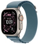 Apple Apple Watch Ultra 3 49 mm Trail Loop S/M nerusejosa terauda / zila- Viedpulkstenis Ultra 3 MEWR4ET/A (195950609288)