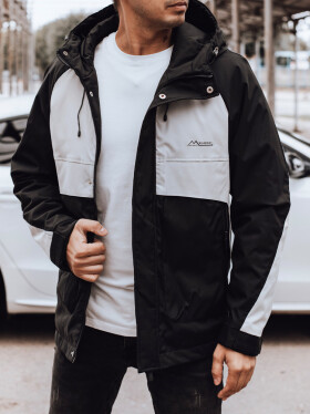 Pánska prechodná bunda TX4916 čierno-sivá – FashionStreet 3XL