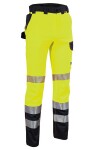Reflexné pracovné nohavice Cofra GUATIRE Farba: Reflexná žltá, Veľkosť: 58 (V601_0_03_58)