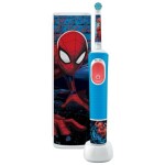 Oral-B Vitality PRO Kids Spiderman s puzdrom / Elektrická detská zubná kefka / oscilačné / 2 režimy / časovač (D103 Vitality Pro Sp)