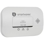 Smartwares FGA-13081 detektor oxidu uhoľnatého na batérie Detekované oxidu uhoľnatého (CO); FGA-13081