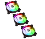 Lian Li BR120 RGB PWM + ovládač čierna 3pack / 120 mm / 29 dB @ 1800 RPM / 98.5 m3h / 4-pin (BRDIGITAL-3RB)