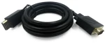 Gembird CCP-DPM-VGAM-6 kábel DisplayPort na VGA 1.8m čierna / DisplayPort (M) / VGA (M) (CCP-DPM-VGAM-6)