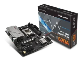 Sapphire PULSE A620AM / A620 / PCIex16 / 1x GLAN / mATX (52118-03-40G)