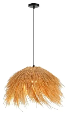Immax BOHO NATURALEZA / Závesné svietidlo / D55cm / E27 / prírodný ratan (08272L)