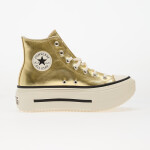 Tenisky Converse Chuck Taylor All Star Lift Double Stack Metallic Gold/ Egret/ Black EUR 39.5