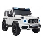 Mamido Elektrické autíčko Mercedes Benz G63 AMG XXL STRONG 24V biele