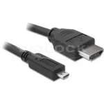 DeLock HDMI 1.4 kábel A/D samec/samec, dĺžka 1 meter (82661)