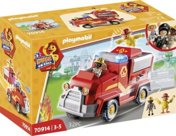 Playmobil® DUCK ON CALL 70914 Hasičské zásahové vozidlo