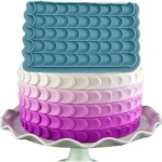 Silikónová formička na povrchy šupín 17×10,5 cm - Cakesicq - Cakesicq