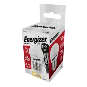 Energizer S8839 LED mini globe žiarovka 5.9W / pätica E27 / 2700K / 470lm / 15000h (S8839)