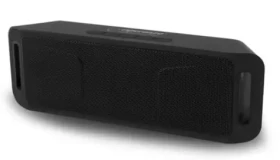 Esperanza EP126KK FOLK čierna / Bluetooth reproduktor / 2x 3W / 5V / 800mAh / BT 4.1 / FM-radio / microSD (EP126KK)