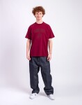 Carhartt WIP S/S Faded Pond Corps T-Shirt Marsala heavy stone wash S