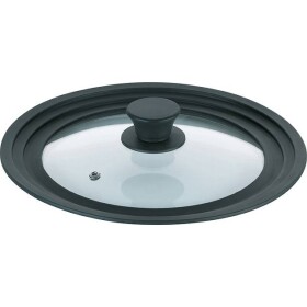 Poklička univerzálna 22 - 26 cm CONCETTA sklo / silikón - Kela - Kela