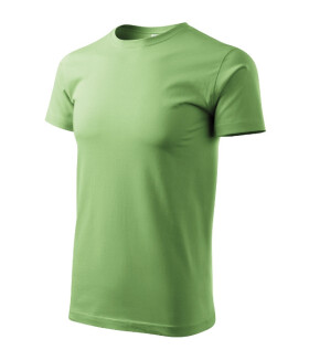 Heavy Nové tričko unisex trávovo zelené XS