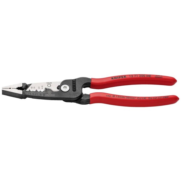 Knipex 13 71 200 ME pre elektrotechnikov multifunkčné kliešte 200 mm; 13 71 200 ME