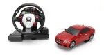 Mamido Mamido Autíčko na diaľkové ovládanie BMW M3 1:18 s volantom červené