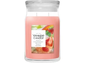 Yankee Candle Vonná sviečka White Strawberry Bellini / Signature veľká / 2 knôty / 60-90 h