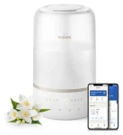 Philips HU1510/04 biela / Zvlhčovač vzduchu / Dotykové ovládanie / Displej / 21 dB (HU1510/04)