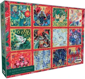 GIBSONS Puzzle 12 dní do Vianoc