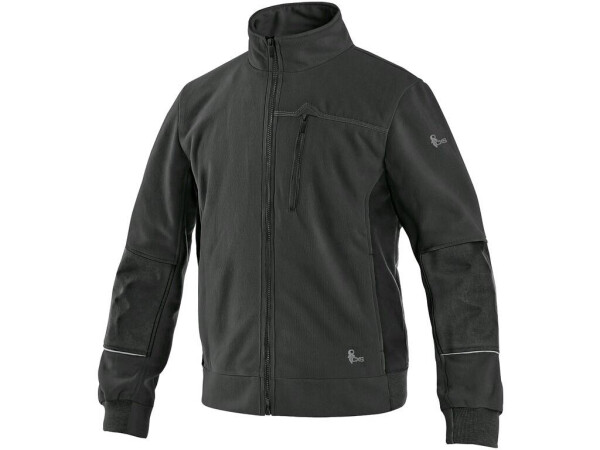 Canis CXS TEXAS Pánská mikina černá 4XL 152013680098