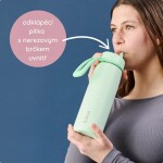 B.box Nerezová termoska na pitie so slamkou 690 ml - Pink paradise EUR