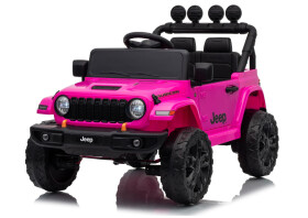 Mamido Elektrické autíčko Jeep Rubicon 24 V 2x200 W ružové