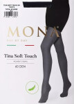 Pančuchy Mona Tina Soft Touch 60 den 5-XL černá 5-XL