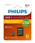 Philips microSDXC 256 GB + adaptér / Micro SD karta / Class 10 / UHS-I U1 / čítanie: 80 MB/s / zápis: 30 MB/s (FM25MP45B/00)