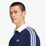 Tričko adidas 3-Stripes Rugby Longsleeve Polo Night Indigo M
