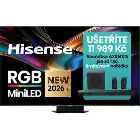 85" Hisense 85UR9S sivá / TV / DLED / 4K UHD / HDR10+ / VIDAA / WiFi 6 / Bluetooth (100002202022)