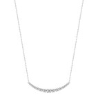 Brosway Elegantný náhrdelník zo striebra Fancy Infinite White FIW149