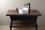 GSI - KUBE X keramické umývadlo na dosku, priemer 32cm, biela ExtraGlaze 943511