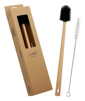 Runbott / Sada kief na čistenie fliaš / 2 ks / silikónové štetiny / 36 cm (972075RB)