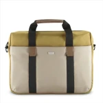 HAMA Silvan béžová-žltá / taška na notebook / 34-36 cm (13,3-14,1") / recyklovaný polyester (222062)