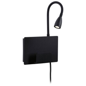 Paulmann Halina 71101 nástenné svetlo 2.4 W LED čierna (matná); 71101