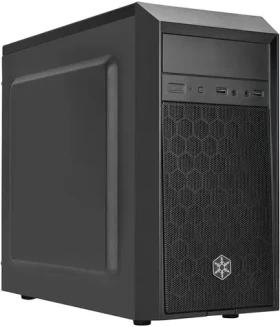 Silverstone SST-PS16B Precision čierna / M-ATX / 2xUSB 3.0 / 1x120 mm / bez zdroja (SST-PS16B)