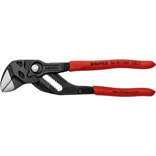 KNIPEX kliešťový kľúč 180mm leštená hlava, stupnica, model 2019, 8601180