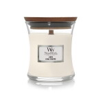 Woodwick Linen 85g - váza malá / doba horenia: až 20h (5038581056531)