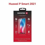 Swissten FULL GLUE COLOR FRAME CASE FRIENDLY sklo pre Huawei P SMART 2021 čierna (54501784)