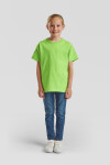 Fruit of the Loom Kids Valueweight T Detské tričko 16.1033 svetloružové light pink 128
