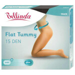 Dámske pančuchové nohavice FLAT TUMMY 15 DEN BELLINDA čierne