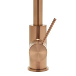Drezová batéria SAT Aurum s vyťahovacou spŕškou, 2 prúdy brúsená rose gold SATBAUR286BRG SATBAUR286BRG