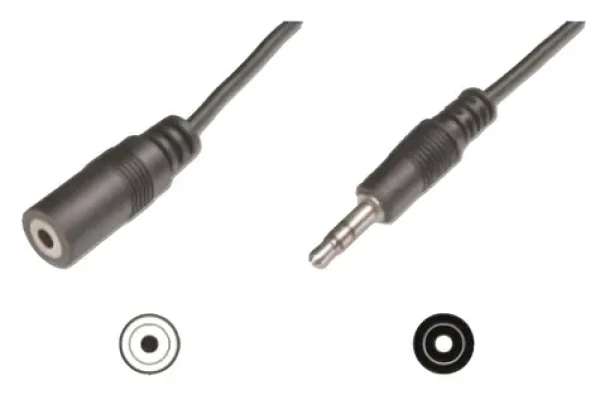 Goobay / Predlžovací audio kábel / Jack 3,5 mm / 3 m (50432)