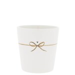 Bastion Collections Keramický latte hrnček Bow 240 ml