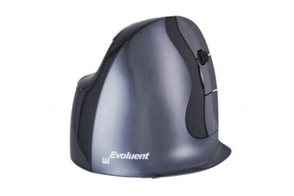 Evoluent Wireless VerticalMouse D šedo-čierna (S) / Ergonomická myš / 2.4GHz / iba pre pravákov (BNEEVRDSW)