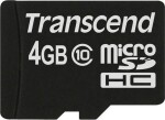 Transcend 133x MicroSDHC 4 GB Class 10 (TS4GUSDC10)
