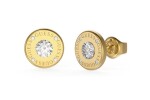 Guess Elegantné pozlátené náušnice Studs Party JUBE02160JWYG